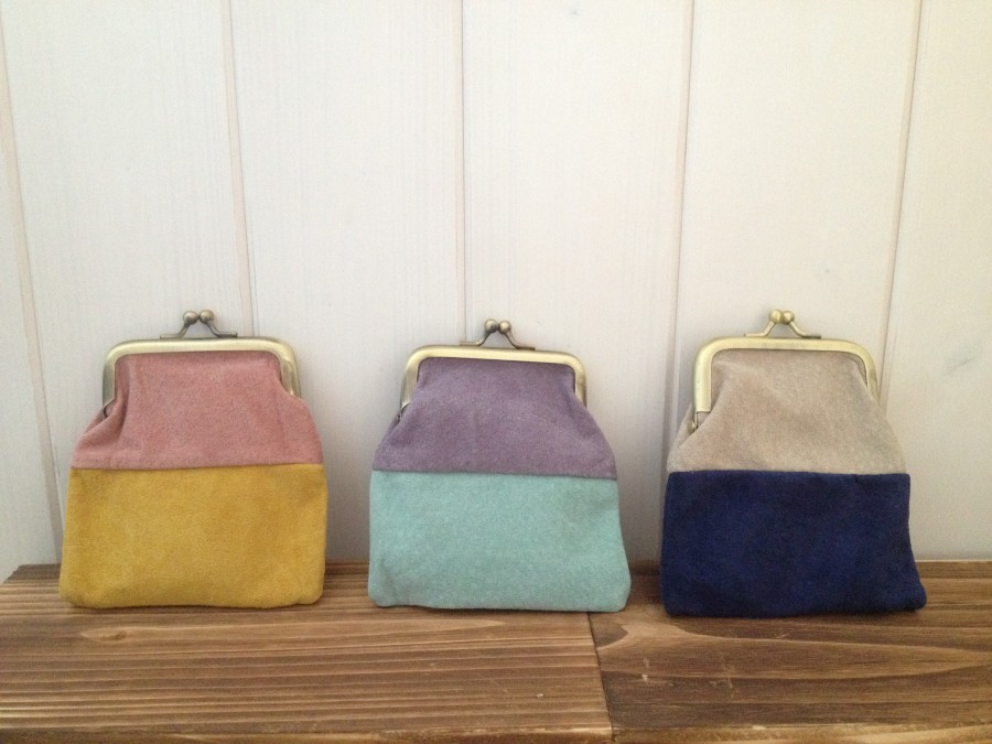 Bicolor mini purse collection!　ミニポーチコレクション！